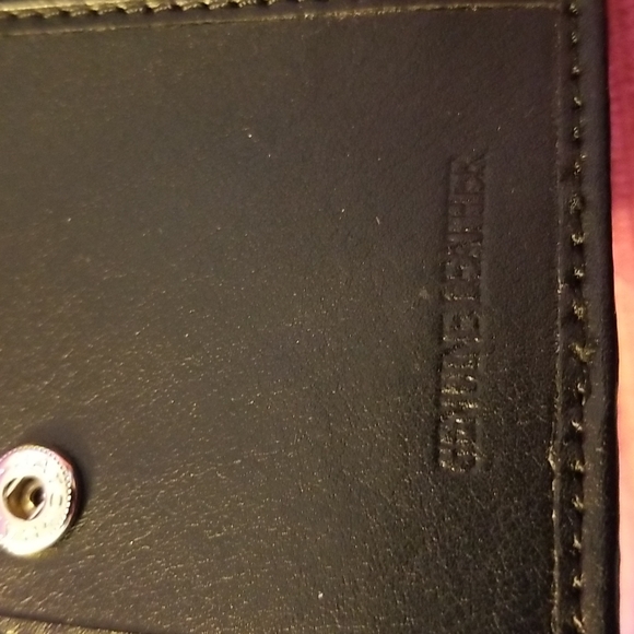 Danier Black Leather Wallet Casino Rama Logo - Picture 5 of 10